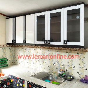 Lemari Dapur Gantung Dinding 6 Pintu