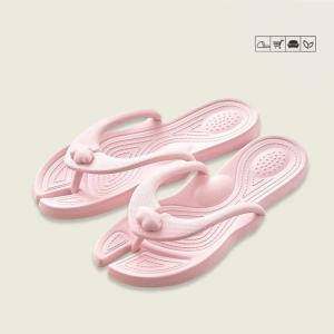 [Free Shipping] Upgraded foldable womens summer outdoor portable non-slip beach soft-soled comfortable shock-absorbing detachable flip-flops for summer