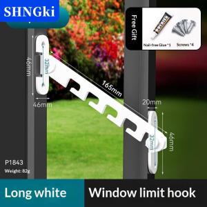 [COD] 🔥🔥🔥SHNGki 1 cái có thể điều chỉnh cửa sổ Stopper khóa giới hạn chốt gió Brace ở lại vị trí Stopper casement cửa sổ Sash chặn khóa