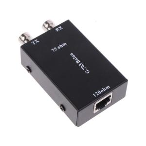BNC to RJ45 Transmitter Balanced Unbalanced Converter Support 16Path Conversion