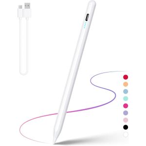 OKDEALS Rechargeable Active Stylus Pen Universal Mobile Phone Tablet Touch Pen Professional Battery Indicator Screen Pencil for Android/iOS