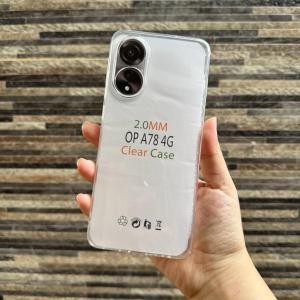 Soft Case Clear Silikon Komptibel Untuk Oppo A18 A38 4G A58 4G A78 4G A78 5G A98 5G A17 A17k A36 A76 4G A96 4G Find X3 Pro X5 Pro Reno 5 5F 6 4G 6 5G 7 4G 7 5G 7z 8 4G 8 5G 8 Pro 5G 8T 4G 8T 5G 10 5G 10 Pro 5G 10 Pro Plus 5G  Bening Transparant Tebal 2mm
