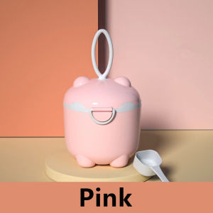 Baby Milk Powder Box Airtight Storage Portable Container Tank with Spoon