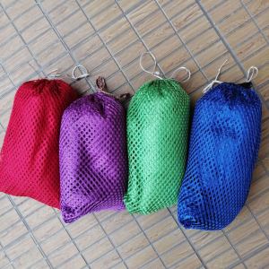 Alex Mall COD Ice Silk Duyan Anti-rollover Ice Silk Mesh Hammock Outdoor Sleeping Single Double Hammock