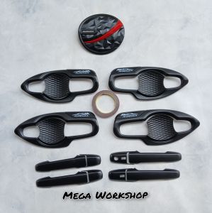 Paket Handle Outer Tank Cover Mobil Avanza 2022 - 2024 Hitam All Variant