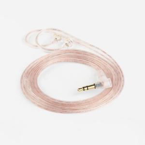 แผ่นเงินทนทานสายหูฟังโทรศัพท์0.75มม. พร้อมสารต้านอนุมูลอิสระสำหรับชุดหูฟัง QKZA3ประสิทธิภาพยาวนาน