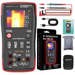 Thermal imager multimeter 2 in 1 industrial measuring equipment R01 with bag accessories กล้องจับความร้อน