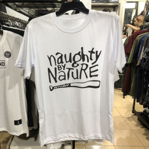 Kaos Naughty By Nature Hip Hop Tshirt Bahan Katun
