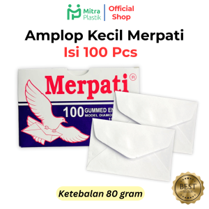 Amplop Merpati Kecil / Amplop Putih Surat Polos Murah