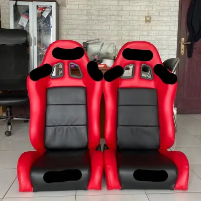 Jok mobil bahan kulit/jok mobil balap/jok mobil racing