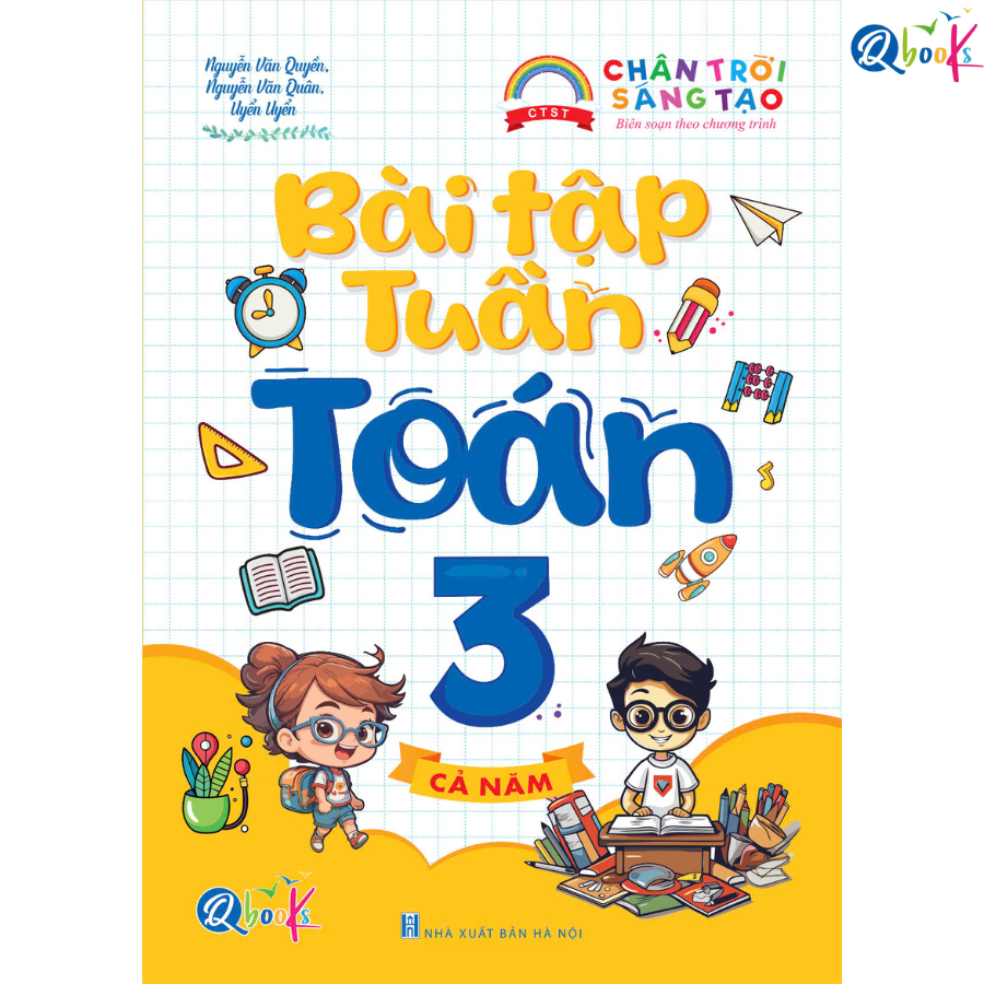 Làm Thế Nào Để Con Học Toán Lớp 3 Hiệu Quả Với Sách Bài Tập Tuần Chân Trời Sáng Tạo?