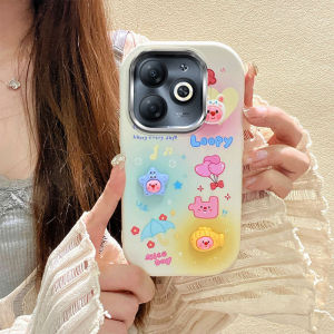 For TRANSSION INFINIX ZERO30 4G Cartoon Fashion 3D Full-Cover Electroplated Phone Case Cover手机 卡通时尚3D 全包电镀手机壳套 FUNIANQI