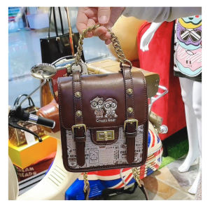 Túi Xác Nữ Đeo Chéo Thương Hiệu SAMMAO & CREAM BEAR C1227-2