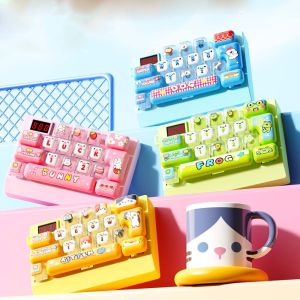 RGFV STORE 18-Key Quick Push Keyboard Game Machine Handheld Electronic Challenge Game Fidget Toy Reaction Training Puzzle Toy Focus Training Kids