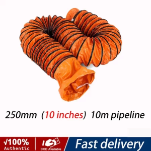 Axial Flow Fan 8“ 10” 12”inches Portable Exhaust Fan All Iron High Power Marine Ventilator Fan 370W
