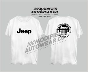 Kaos Otomotif Jeep Offroad 4x4 4wd Kaos Mobil Jeep Otomotif Kaos Jeep Modified Autowear JEEP CHRYSLER