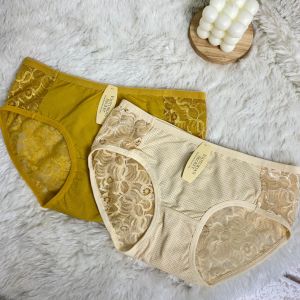 🩲กางเกงใน ซีทรู ลายลูกไม้ ผ้านุ่ม ระบายอากาศได้ดี