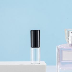MD-C1168 Botol Roll On Kaca Bening Mini 3ML 5ML Travel Size / Botol Parfum Bola Roller Refill Parfum