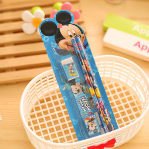 ✮T006✮ 5pcs Stationery Set Kindergarten Student Kids Birthday Party Gift Stationery Set Children Days Gift Pencil Set