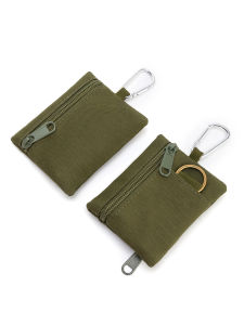 Outdoor Mini Bag Wallet Zipper Pocket card Bag Multi functional Portable Travel Size Bag for Camping Hiking Military Hunting