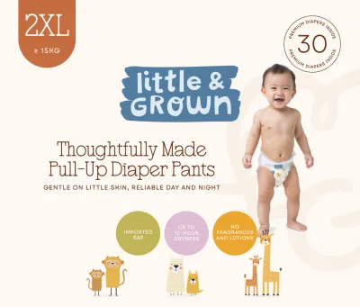 Little & Grown Pull Up Diaper - Double Extra Large (2XL)