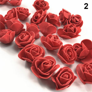 HAPP Mini Multi-use Wreath Valentines Day Bear Gift Foam Rose Flower Wedding Decoration Party Supplies Artificial Flowers