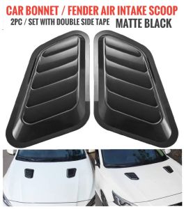 Car Hood Scoop Air intake Scoop Cover Car Bonnet Air Intake Scoop Cover Car Vent Air Flow Intake Scoop Cover Car Side Fender Air Intake Scoop Cover Car Shark Air Intake Cover Decoration Scoop Axia Myvi Saga Persona bezza iriz aruz viva kenari Ativa