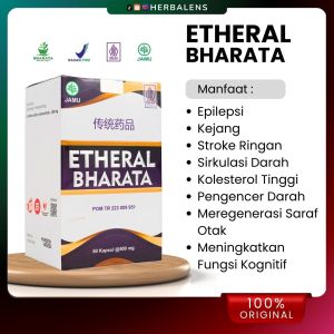 Etheral Bharata Obat herbal Kejang Epilepsi Ayan 100% Original BPOM dan Halal MUI