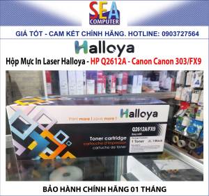 Hộp Mực In Laser HALLOYA 12A (1010/1020/3013/Canon 2900)
