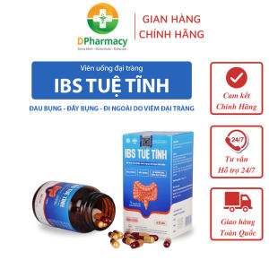 Viên uống đại tràng IBS Tuệ Tĩnh hỗ trợ tình trạng đau bụng đầy bụng viêm đại tràng HCRKT