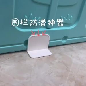 Baby Playpens Fixed Device Childrens Fence Anti-Slip Stickers Holder Strong Suction Cup Accessories Buckles Baffles Baby Safety Reinforcement Artifacts Universal for Pets