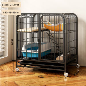 sangkar kucing 4 layer Cat Cage 2/3/4 Level Sangkar Villa Large Fence Cat Cage Large