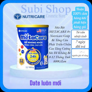 Sữa Bột METACARE 0+1+2+/850G Giúp Bé Tăng Cân Phát Triển Chiều Cao Tăng Cường Sức Đề Kháng