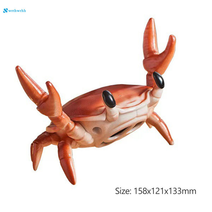 Creative Crab Shape Table Speaker Weightlifting Crab Speaker Holder for