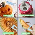 4 In 1 Watermelon Slicer Cutter Scoop Fruit Carving Cutter Fruit Platter Fruit Dig Pulp Separator Kitchen Gadgets Acces. 