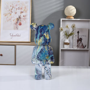 DAFIFY Home Decor Creative Resin Bear Decor 28cm Best office desk decoration