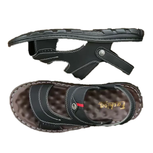 Mens breathable sandals wear-resistant open toe comfortable soft soles non-slip dual-purpose beach shoes and waterproof slippers