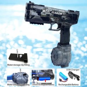Weal Maker Electric Water Gun Bursting Ice Toy Outdoor Pool Water Toys And Sand Summer Toys