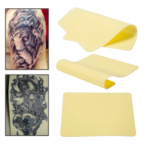 5/10 PCS 20*30 cm Blank Tattoo Practice Skin Silicone Double Sided Large Fake Leather Tattoo Permanent Makeup