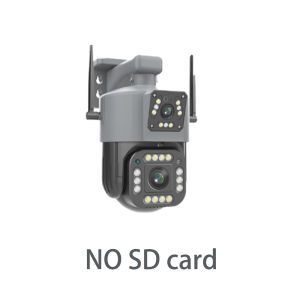 V380 PRO Dual Lens 2K 1080P Ultra HD CCTV PTZ Camera AI Motion Detect 360°Degree Rotation Infrared Night Vision Two-Way Voice Audio Surveillance Monitoring Security Color Camera Video WIFI Wireless Connection Phone Remote IP66 Waterproof