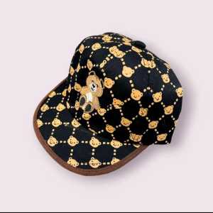 Topi Baseball Anak Laki Laki Dan Perempuan | Topi Baseball Motif Bear Beruang Lucu | Topi Motif Bear Untuk usia 2-10 Tahun