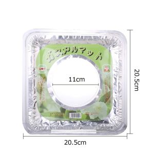 VỈ 10 TẤM GIẤY BẠC LÓT BẾP GA TRÒN -Lumbley