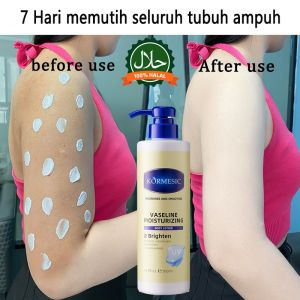 Vaseline Collagen Body Lotion Whitening 500g lotion pemutih badan Untuk Wajah Dan Tubuh Brightening Menghilangkan Melanin Kulit gelap yang Melembabkan Susu tubuh pemutih Wangi Tahan Lama Glow body lation pemutih