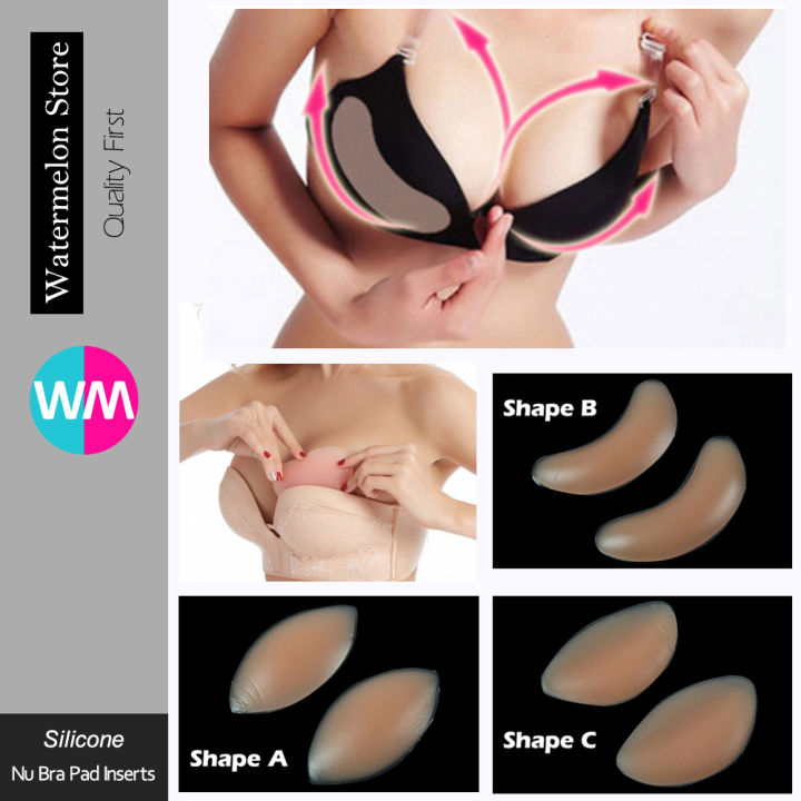 Silicone Breast Pads,silicone Bra Inserts,silicone Breast Enhancers,push Up  Breast Pads