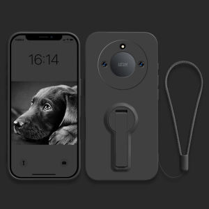 เคสสำหรับศัพท์ Honor X9C X9A X9B 5G เคสนิ่ม ซิลิโคนเหลว ป้องกันเรียบ กันกระแทก ฝาครอบกันชน ดีไซน์ใหม่ 360 °   พร้อมที่ยึด YTXZZJ01