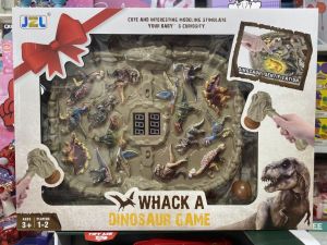 ของเล่นตัวทุบ ไดโนเสาร์ทุบ ตีตุ่น ทุบๆไดโนเสาร์ ของเล่นกบทุบ ของเล่นเสริมพัฒนาการ