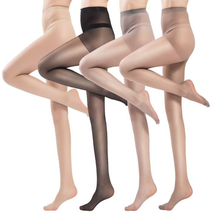 Shan Full Foot Long Super Elastic Thin Silk Stocking Skinny Leg Tights 