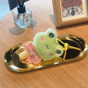 1pcs CuteCreative Candy Creatures Car Couple Backpack Pendant Bag Hanging Cute Pink Capybara Plush Keychain Doll New 2025