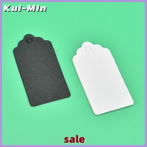 Kui-Min 100PCS Gift tag Hemp String Not Included Wedding Party Paper Tag Price Label Hang Tag