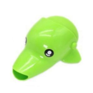 COOLCELLS Silicone Cartoon Faucet Extender Convenient Splash-proof Baby Washing Helper Bath Toy Lovely Duck Bathroom